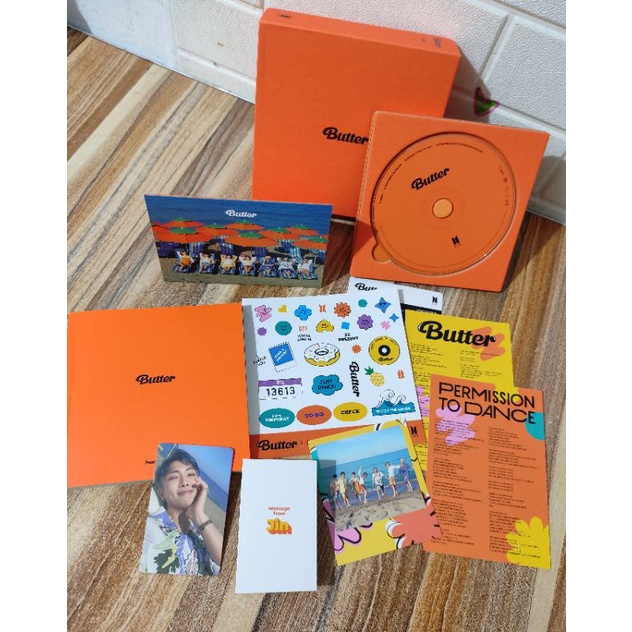 Bts Butter Peaches With Complete Inclusion Unsealed Shopee Philippines