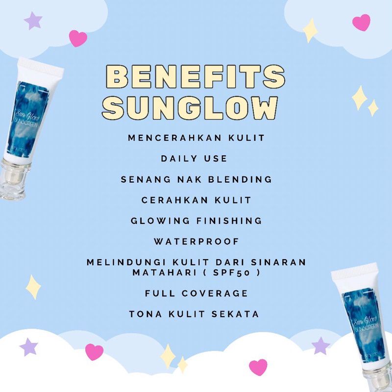 SUNGLOW SUNSCREEN VIRAL TIK TOK Shopee Philippines