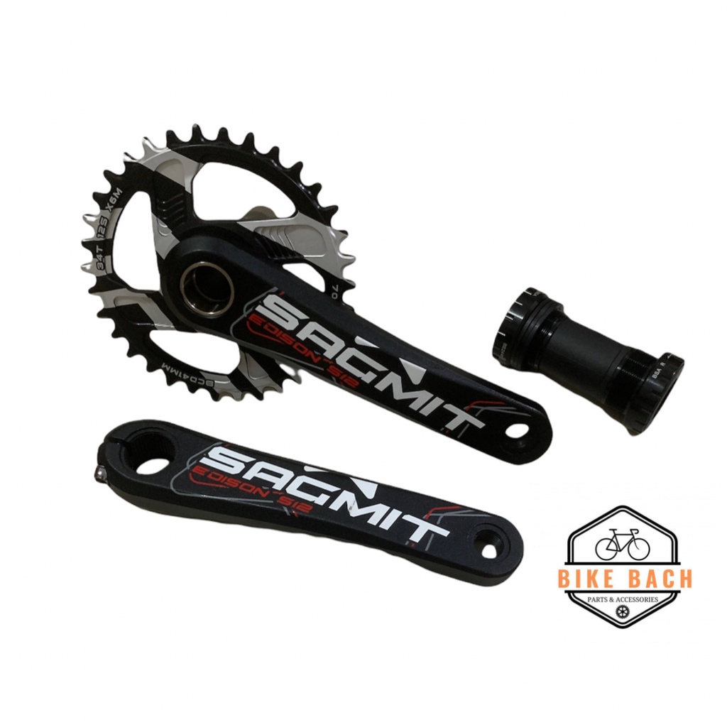 Sagmit Edison S Hollowtech Crankset Shopee Philippines