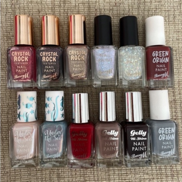 Brand New Auth Barry M Nail Polish Happy Skin Nail Polish Shopee