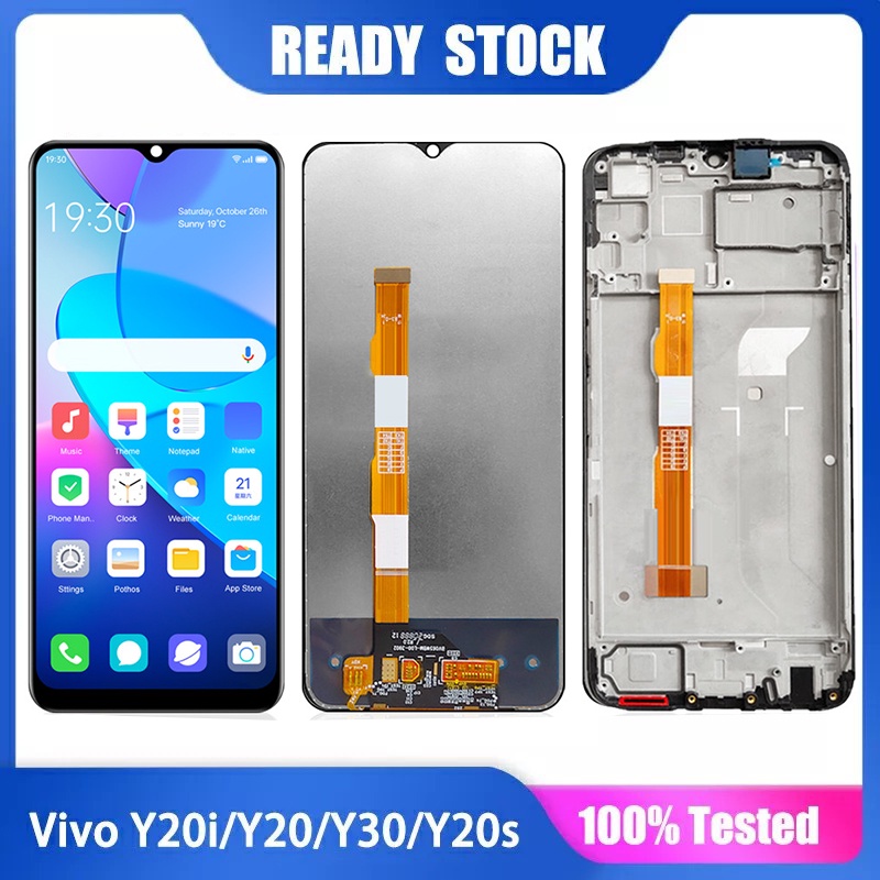 100 Test Original Screen For VIVO Y20 Y20i Y20s Y12s Y15s Y12A Y21s