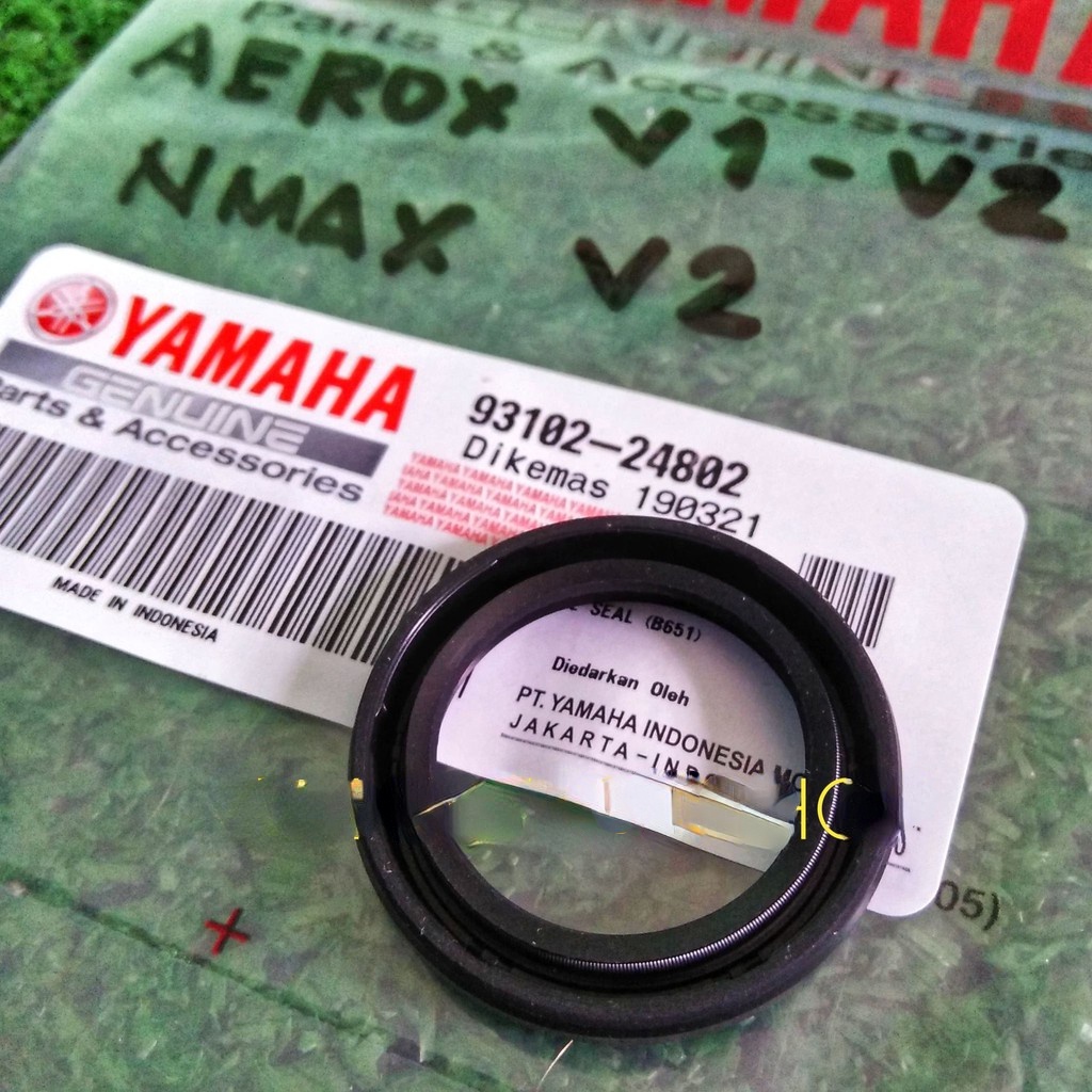 Oil Seal Pulley Side Aerox V V Nmax V Yamaha Genuine