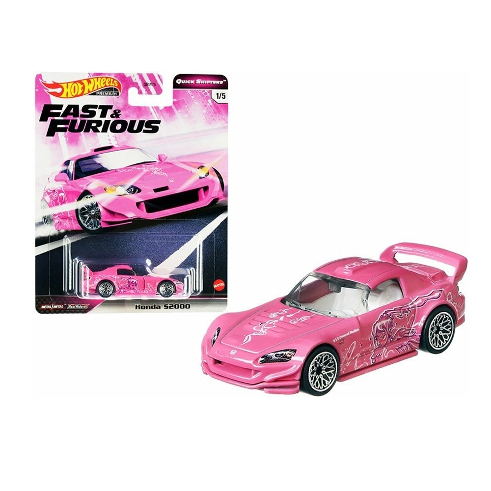 Hot Wheels 1 64 Scale Fast Furious Honda S2000 Suki Honda Pink