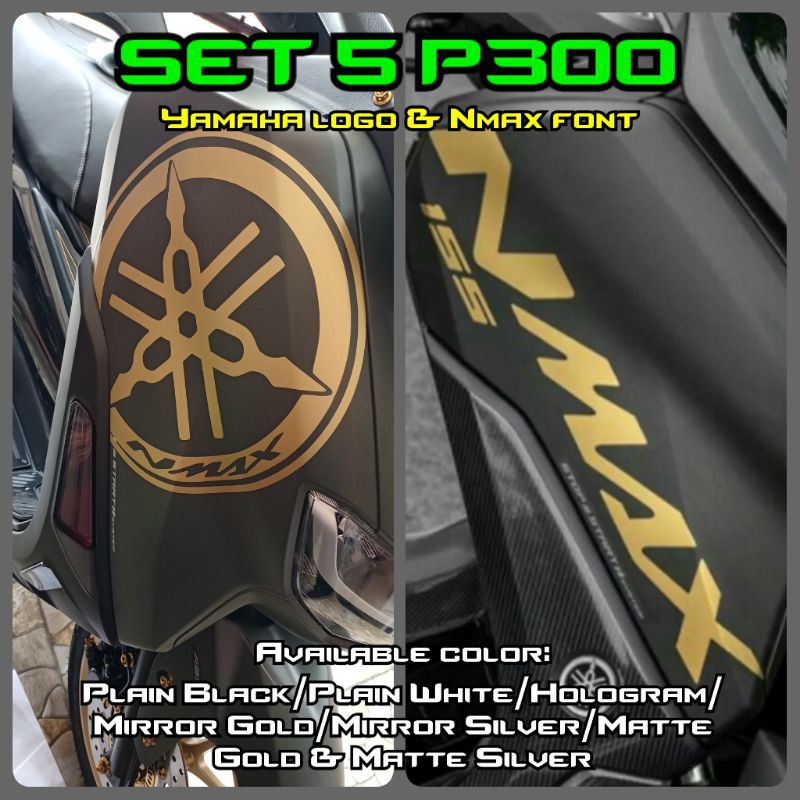 Nmax V2 Only Side Decals Shopee Philippines