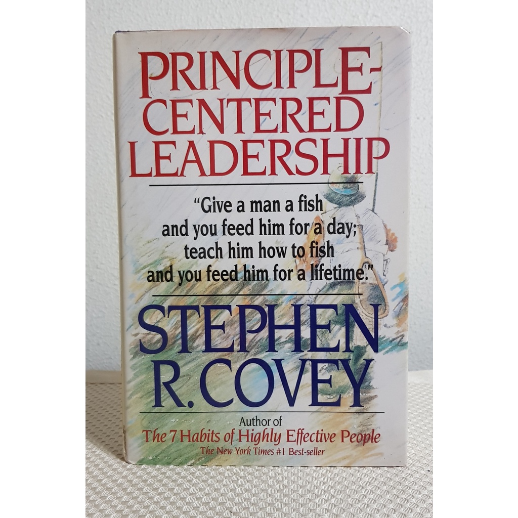 Principle Centered Leadership By Stephen Covey Hardcover Shopee