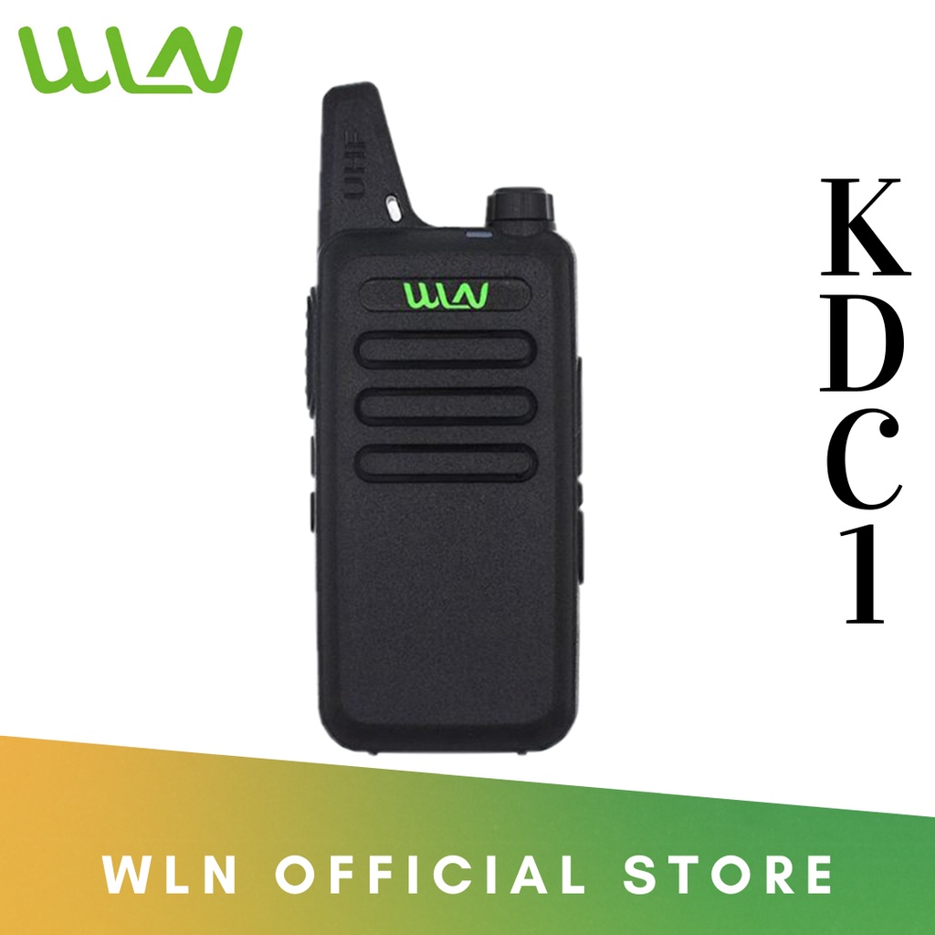 WLN KD C1 5W 16 Channel UHF 400 470MHz Two Way Walkie Talkie Radio 1pc