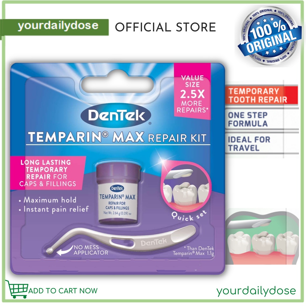 Dentek Temparin Max Advanced Repair Kit