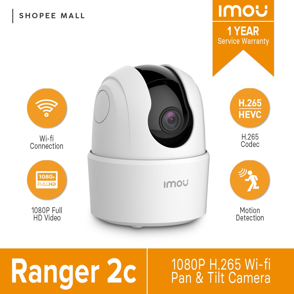 Imou Dahua Ranger 2C 1080P IP Camera 360 Camera Human Detection Night