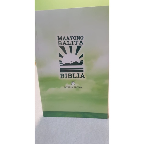 Maayong Balita Cebuano CATHOLIC Edition Softbound Cover 8 X 1 75 X