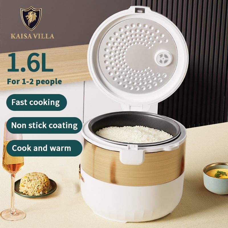 Kaisa Villa Electric Rice Cooker 1 6L Non Stick Multifunctional Cooker