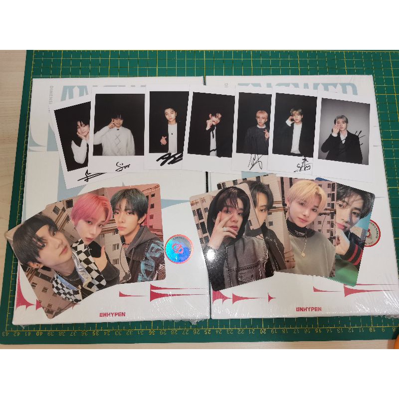 ONHAND OFFICIAL ENHYPEN DIMENSION ANSWER WITH YIZHIYU PHOTOCARDS