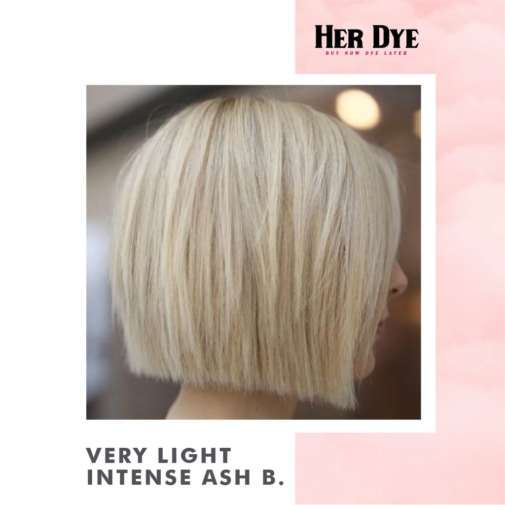 Very Light Intense Ash Blonde Bremod Complete Diy Hair Color Set Pcs