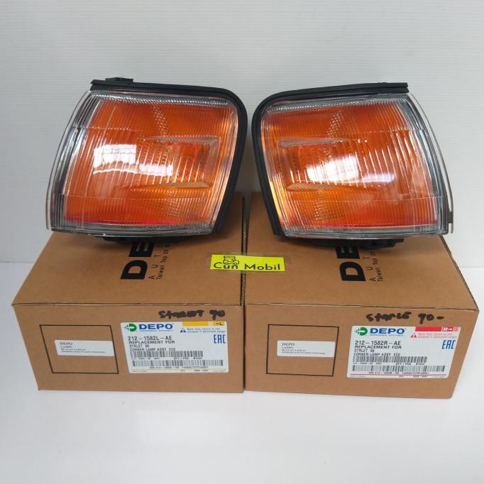 Starlet Capsule Headlights Ep80 90 91 Left Right Depo Depo Price Set