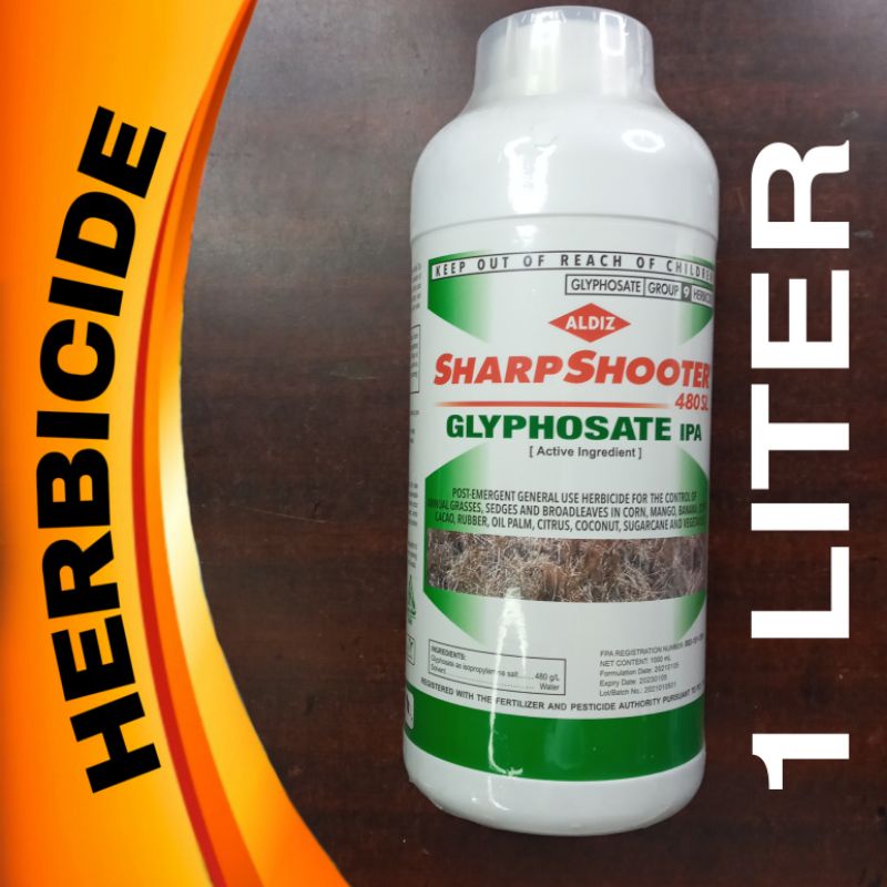 SHARPSHOOTER 480 SL GRASS ZERO ROUND UP HERBICIDE 1 LITER