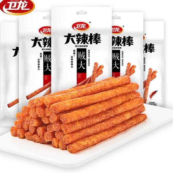 Weilong Latiao Big Gluten Roll Spicy Chinese Snack G Shopee Philippines