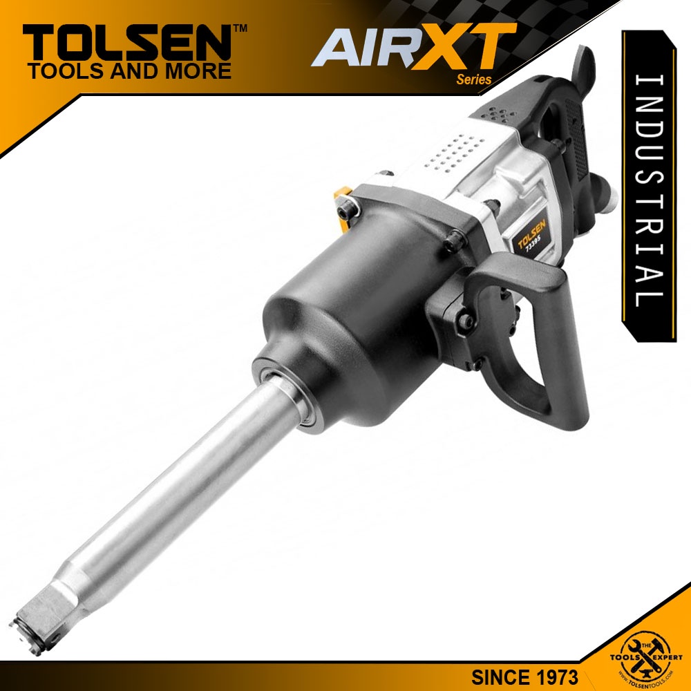 Tolsen 1 Square Drive Long Nose Air Impact Wrench 3200Nm Torque