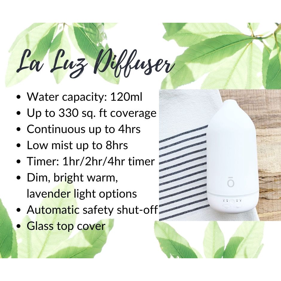 DoTerra La Luz Diffuser With Free Tangerine In 15 Ml Shopee Philippines