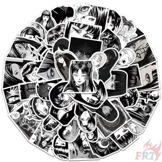 50Pcs Set Junji Ito Classical Horror Comics Series 06 Stickers Manga