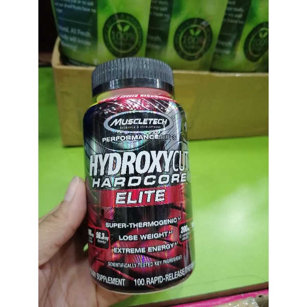 Muscletech Hydroxycut Hardcore Elite 100 Capsules Shopee Philippines