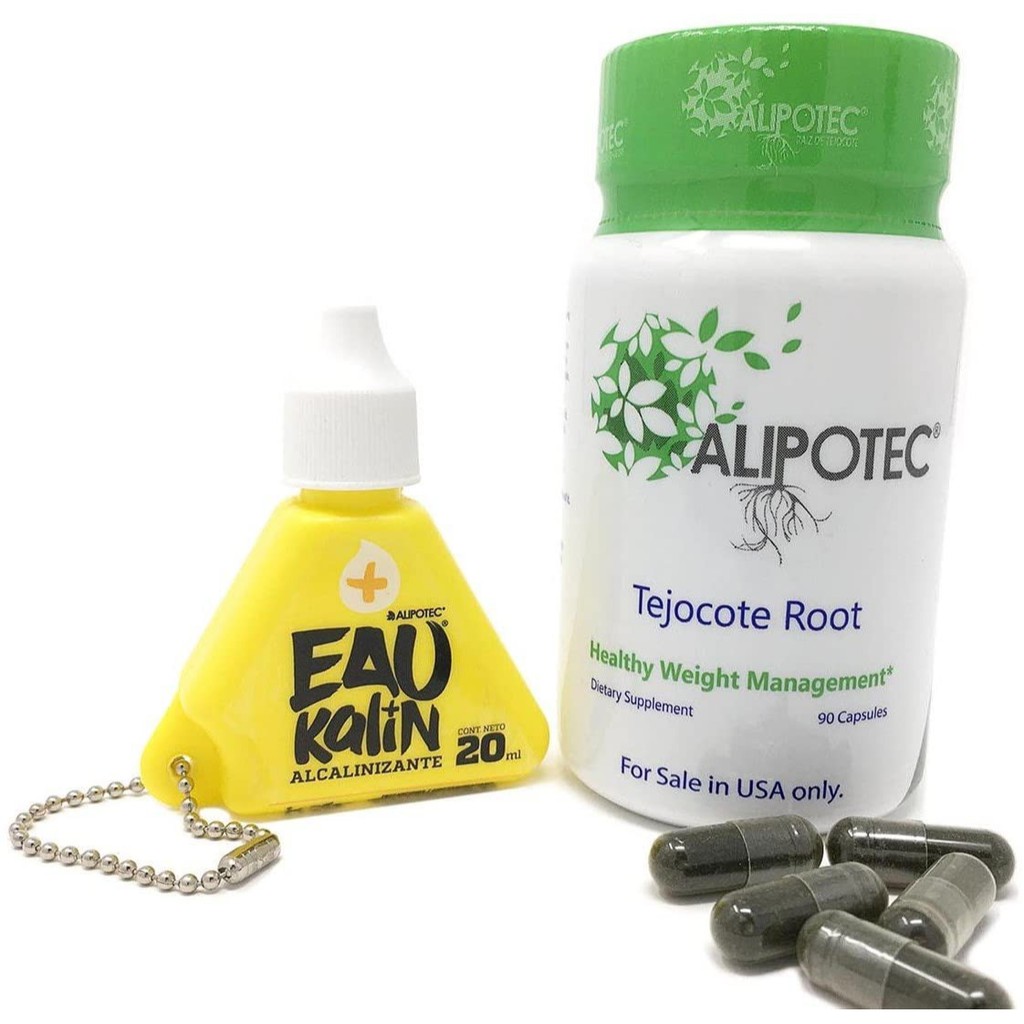 Alipotec Capsules Tejocote Root Supplement Capsulas Alipotec Raiz De