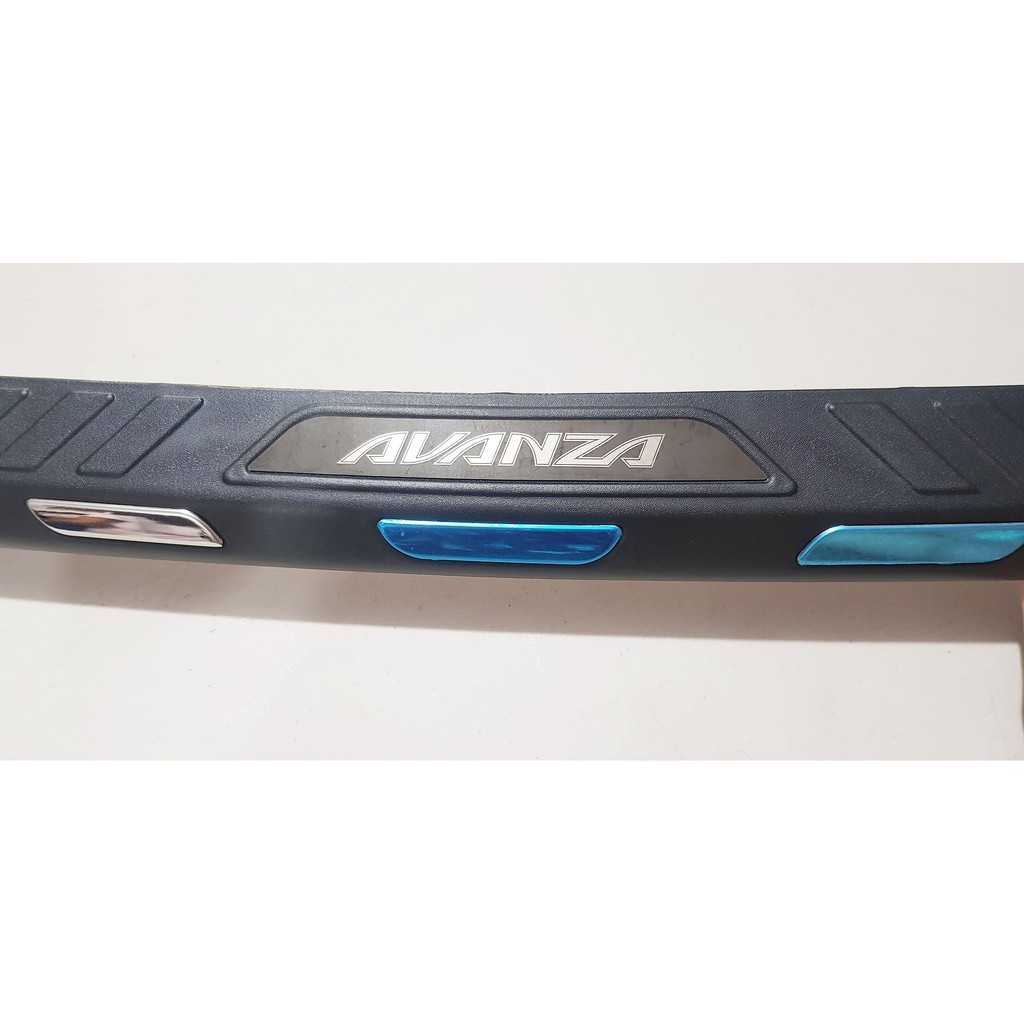 Rear Stepsill Rear Bumper Guard For Toyota Avanza 3rd Gen Shopee