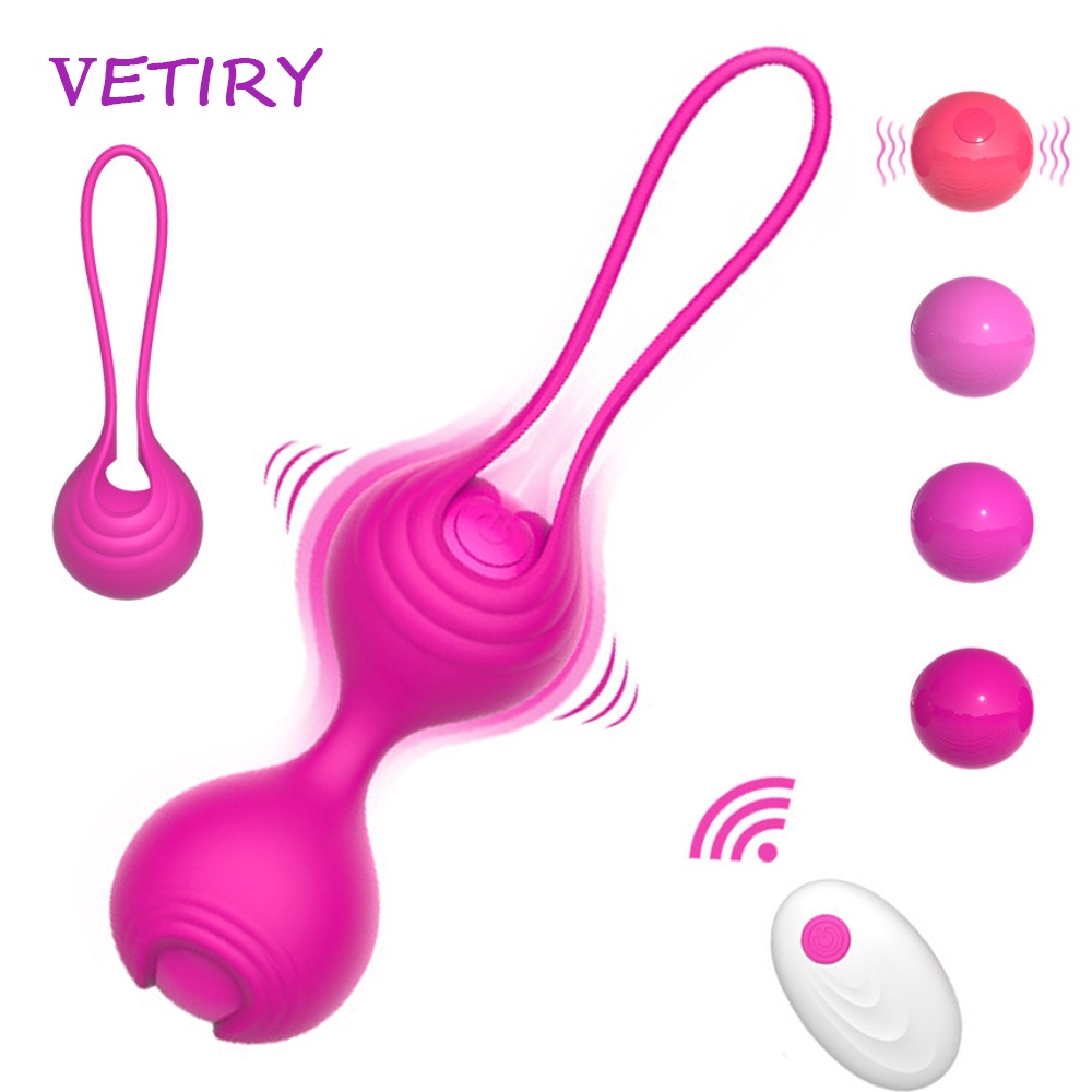 10 Speed Vibrator Kegel Ball Vagina Tighten Exercise Remote Control