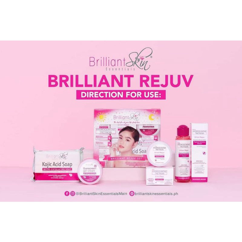 BRILLIANT SKIN REJUVINATING SET Shopee Philippines