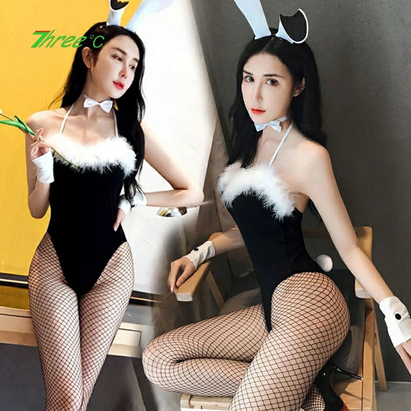 Bunny Girl Cosplay Uniform Sexy Lingerie Nightclub Waiter Bunny Uniform