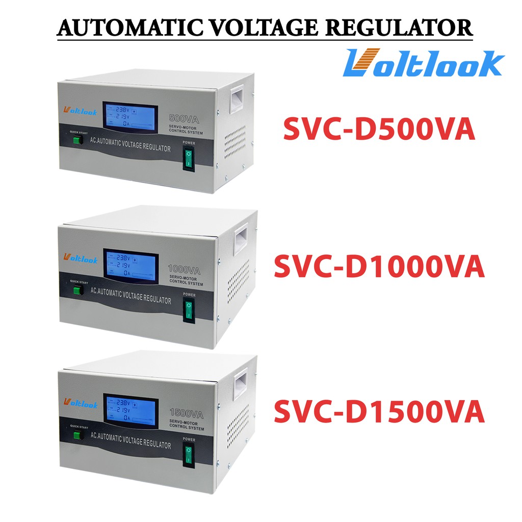 Voltlook Digital Automatic Voltage Regulator Avr With Time Delay Svc