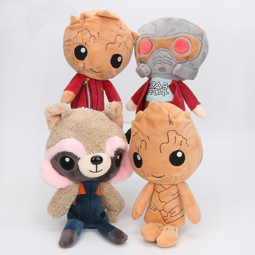 Cm Guardians Of The Galaxy Vol Characters Doll Plush Toy Star Lord Baby Groot Rocket