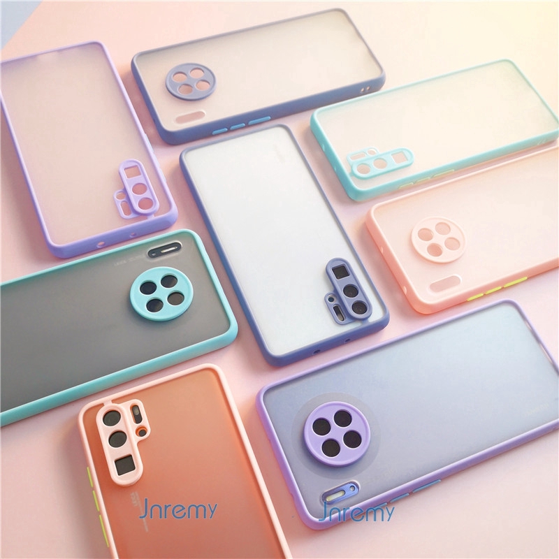 Lens Protection Acrylic Matte Phone Case For Huawei P Pro Nova T I