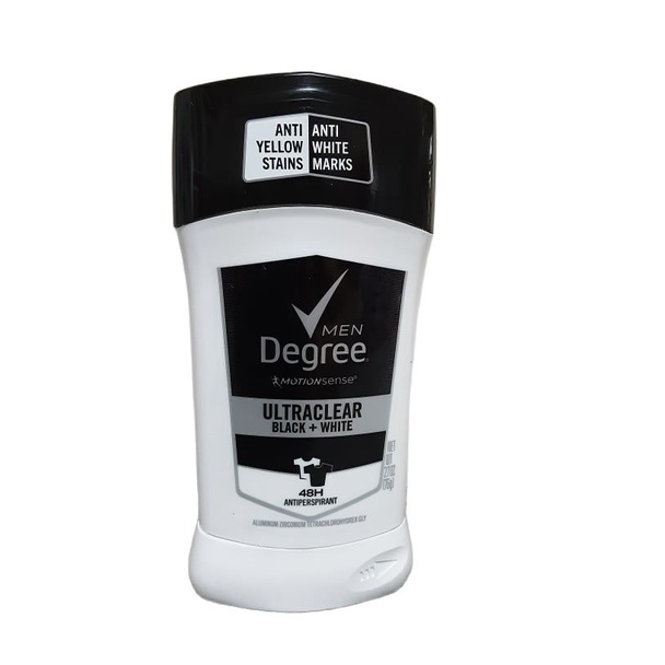 Degree Men Ultra Clear Black White Antiperspirant Deodorant With Long