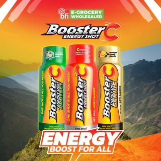 Booster C Energy Shot Genius Memory And Concentration Booster 60ml Set