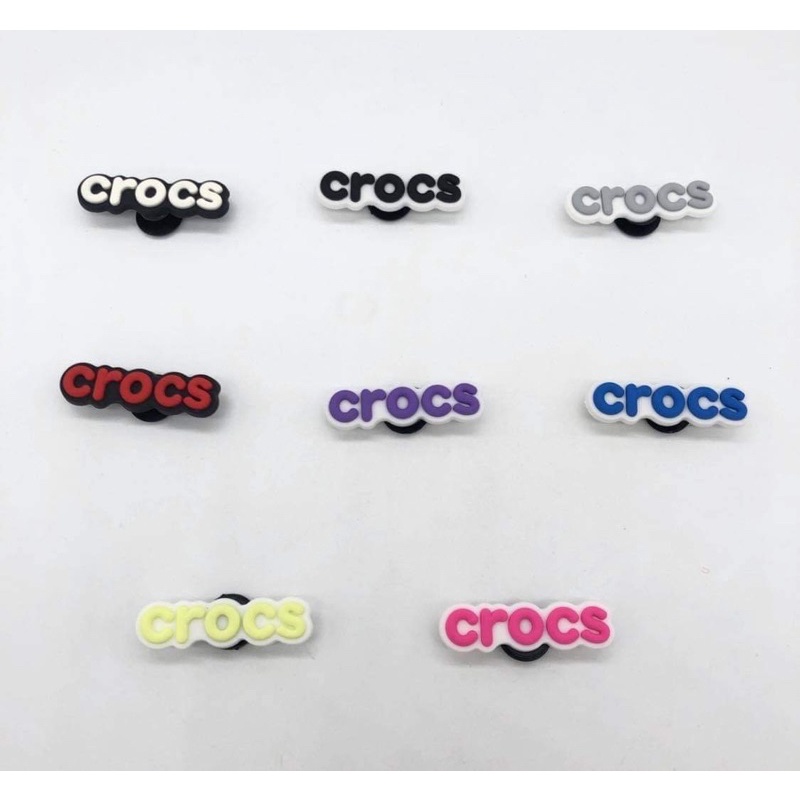 Crocs Logo Jibbitz Shoe Charms Shopee Philippines