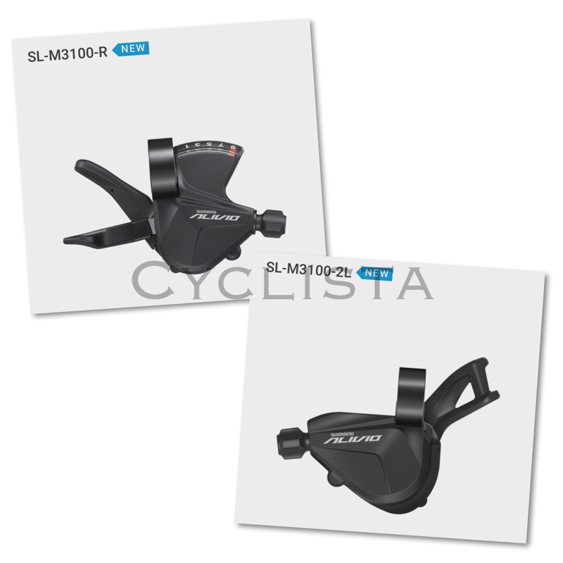 Shimano Alivio Sl M L Rapidfire Plus Mono Shifting Lever Speed