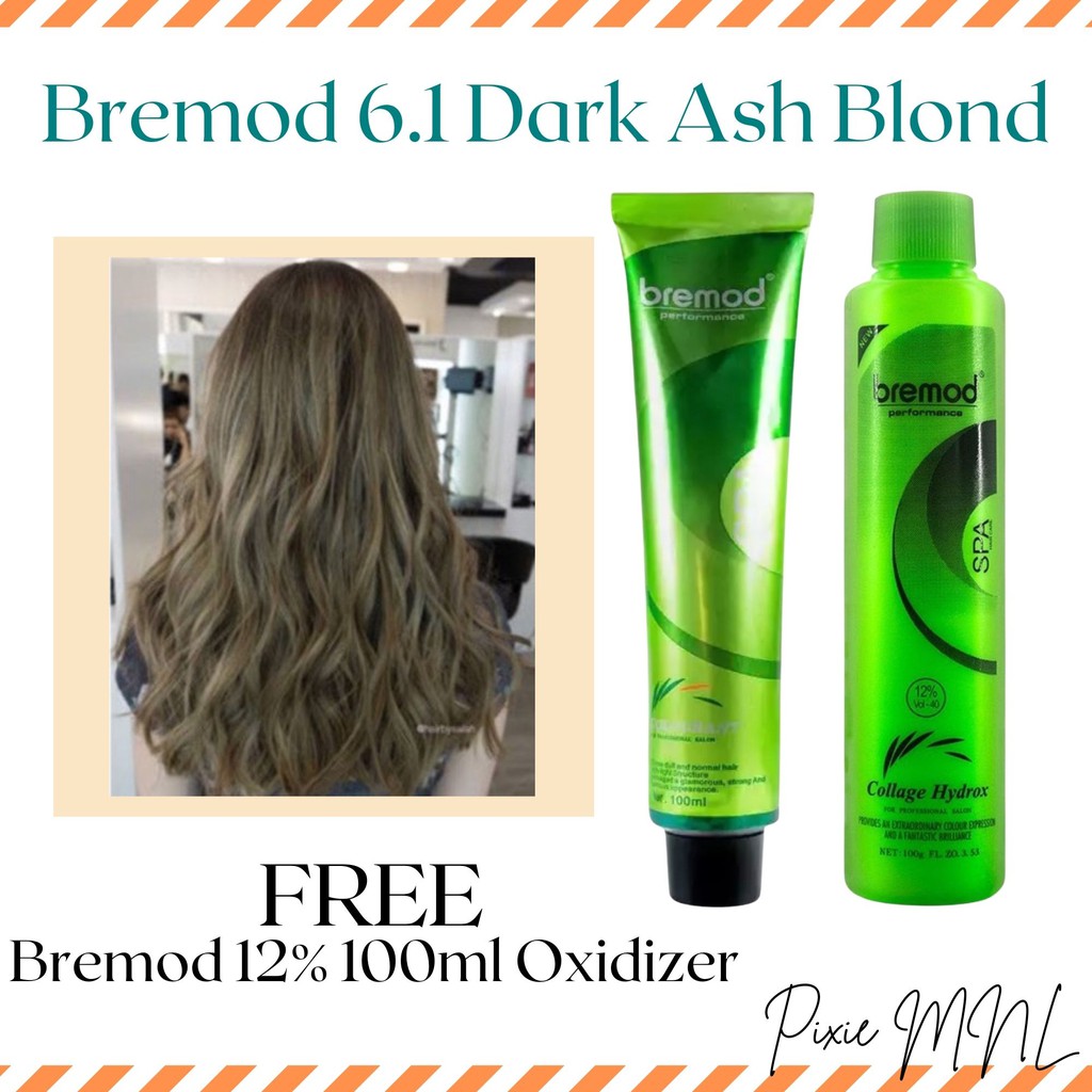 Pixie MNL 6 1 Bremod 12 100ml Oxidizer FREE Dark Ash Blond Bremod