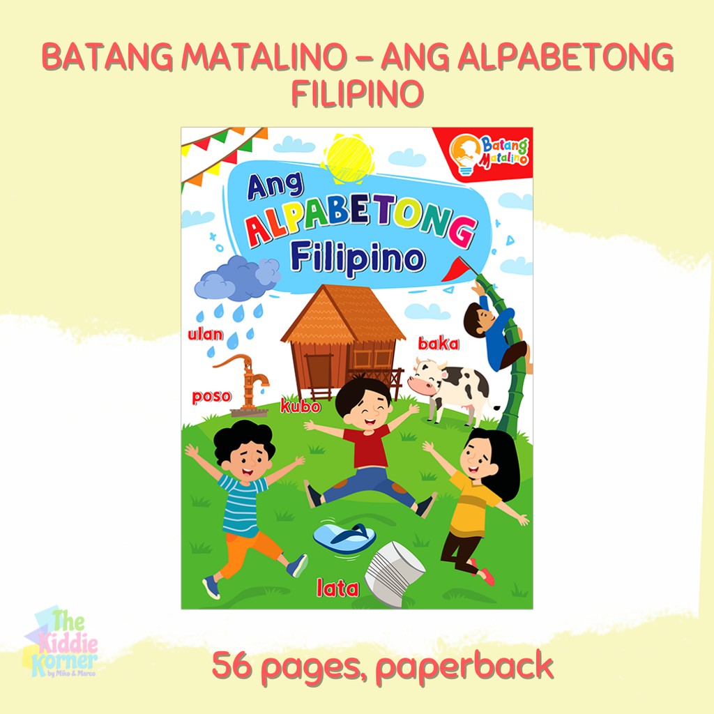 Batang Matalino Ang Alpabetong Filipino Shopee Philippines