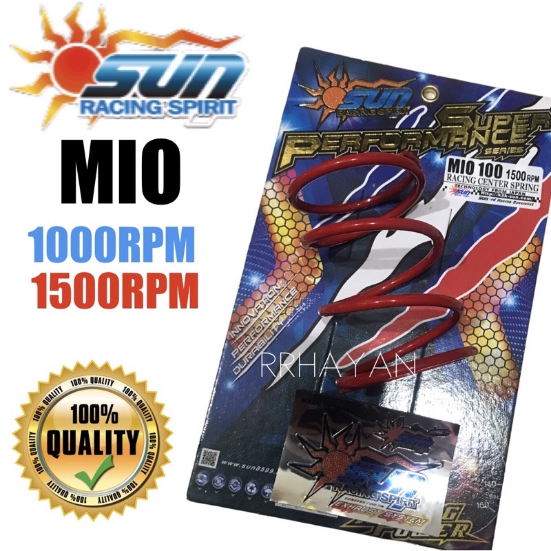 Sun Center Spring For Mio Rpm Rpm Shopee Philippines