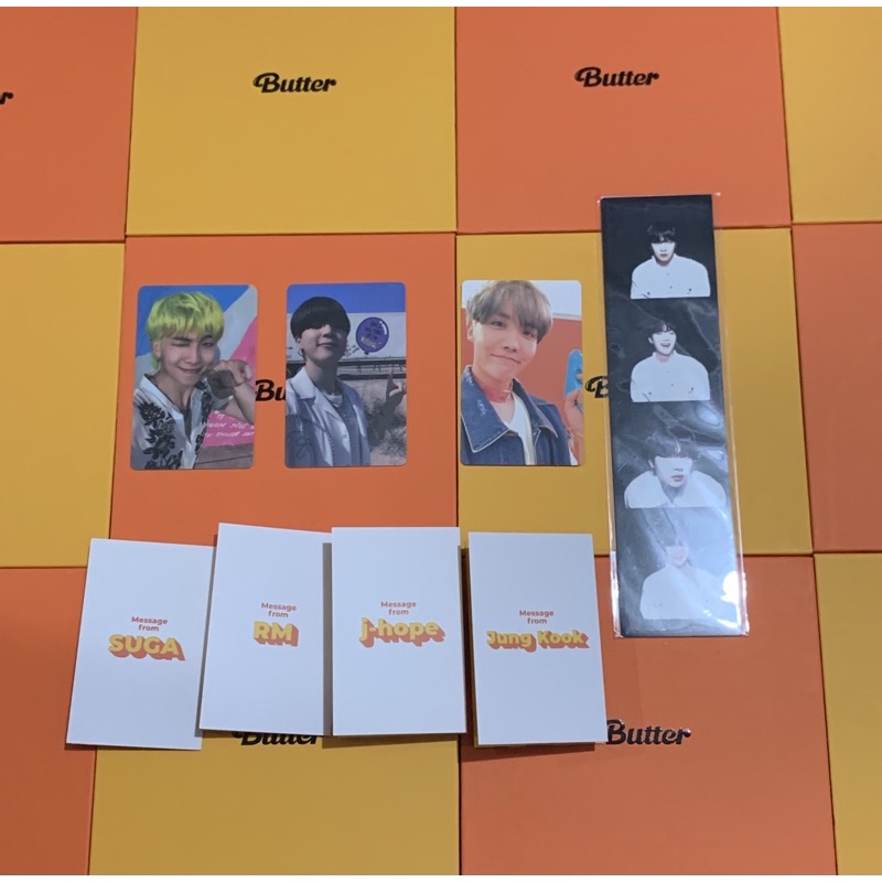 BTS Butter Photocard Message Card Film Strip Shopee Philippines