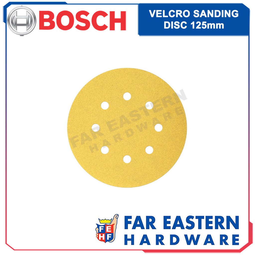 Bosch Velcro Sanding Disc Mm C Per Piece Rbac Shopee Philippines