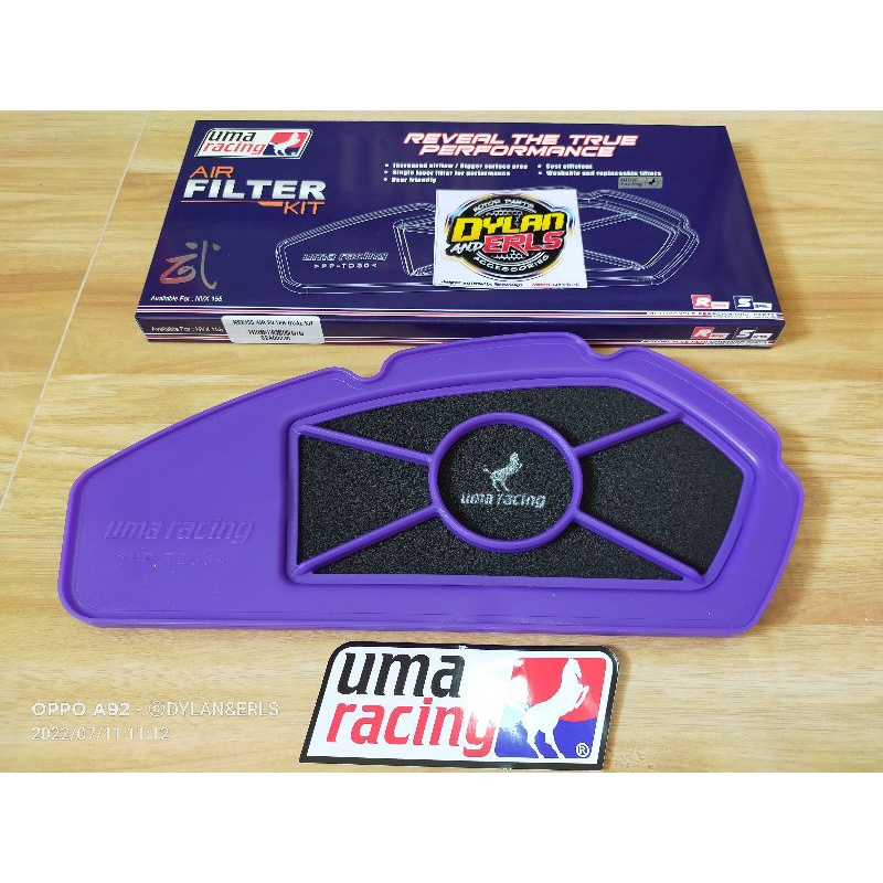 UMA RACING AIR FILTER FOR AEROX V1 Shopee Philippines