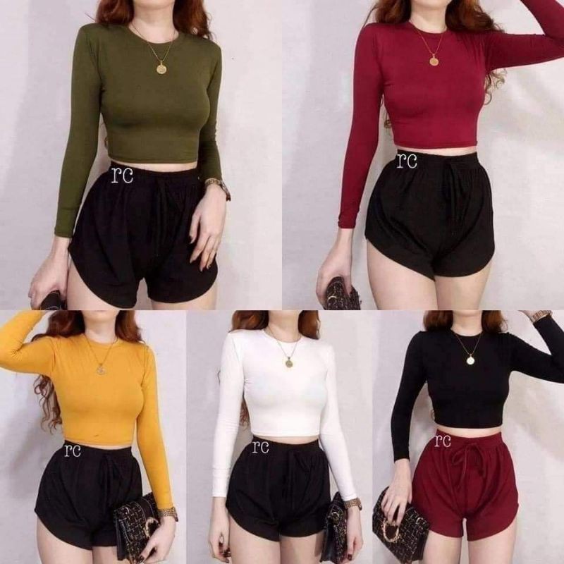 Top Long Sleevesfreesize Shopee Philippines