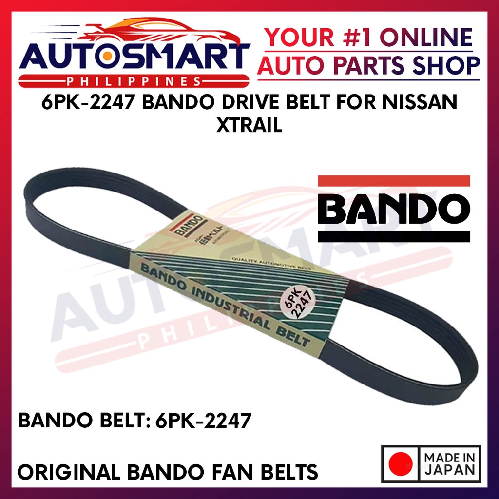 Pk Bando Drive Belt For Nissan Xtrail Shopee Philippines