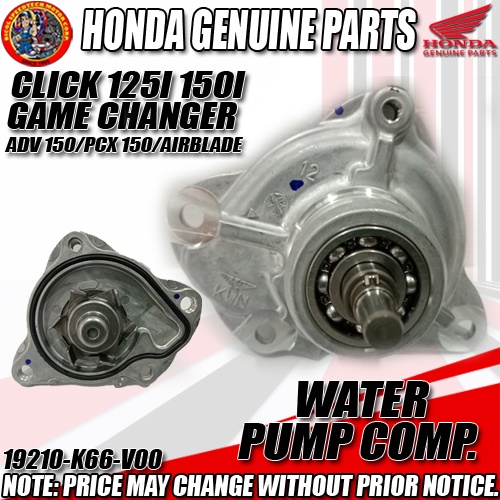 CLICK 125I 150i GC ADV 150 PCX150 AIR BLADE WATER PUMP COMP HPI