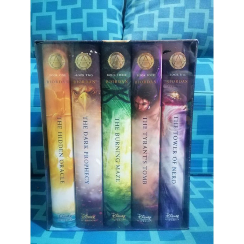 Trials Of Apollo The Book Boxed Set Hardcover Shopee Philippines