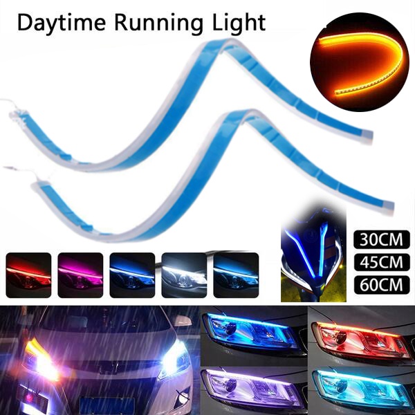 Ultrafine Drl Car Light Cm Cm Cm Daytime Running Light Flexible