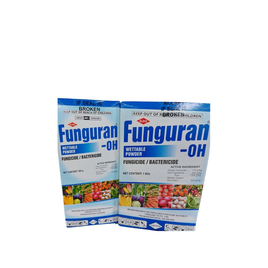 Funguran OH Fungicide Bactericide Powder 1kg And 500g Shopee