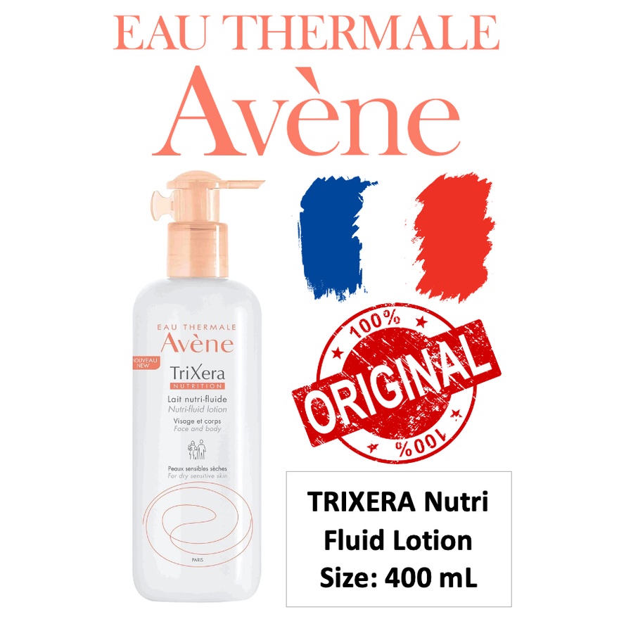 Avene Trixera Nutrition Nutri Fluid Lotion Ml Shopee Philippines