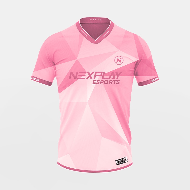 NXP NEXPLAY ESPORT JERSEY Pink Quartz T Shirt Full Sublimation 3D T