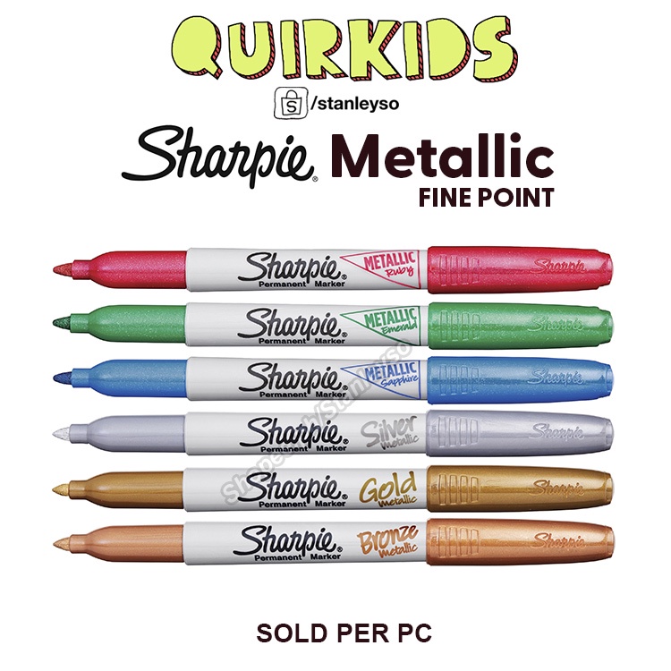 Sharpie Metallic Fine Point Permanent Marker Shopee Philippines